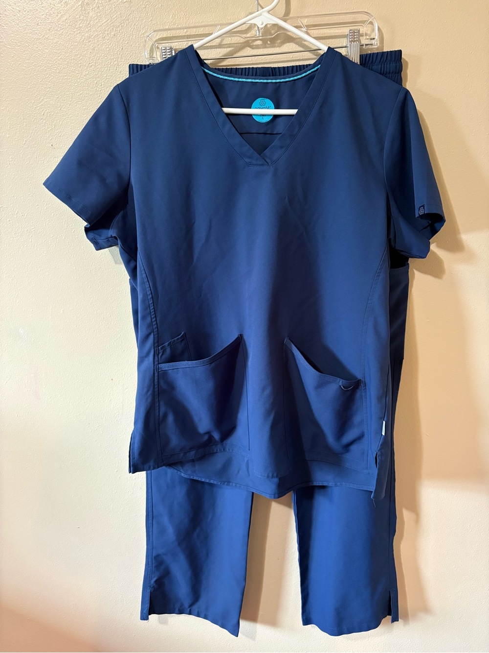 Zavate Studio Scrub Set Navy Blue Women’s size large